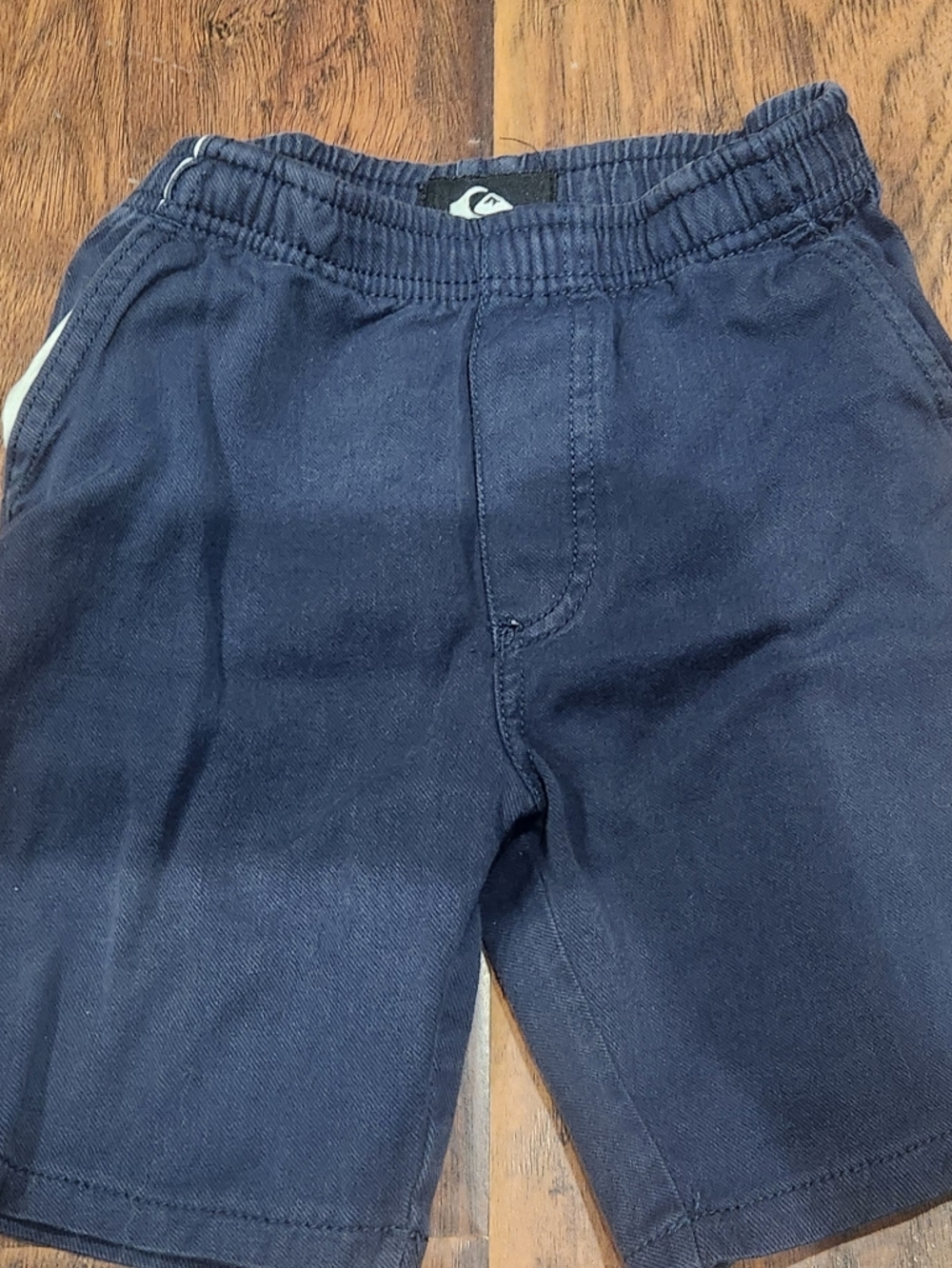 Quiksilver Navy Blue Kids Elastic Waist Shorts